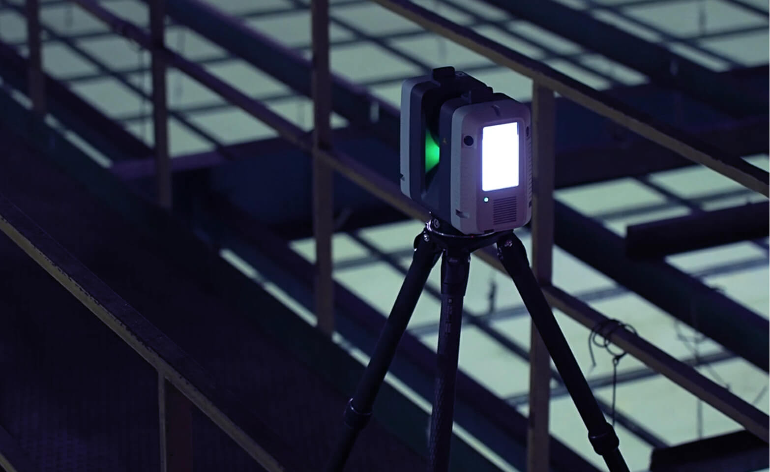 Обследование и
лазерное сканирование